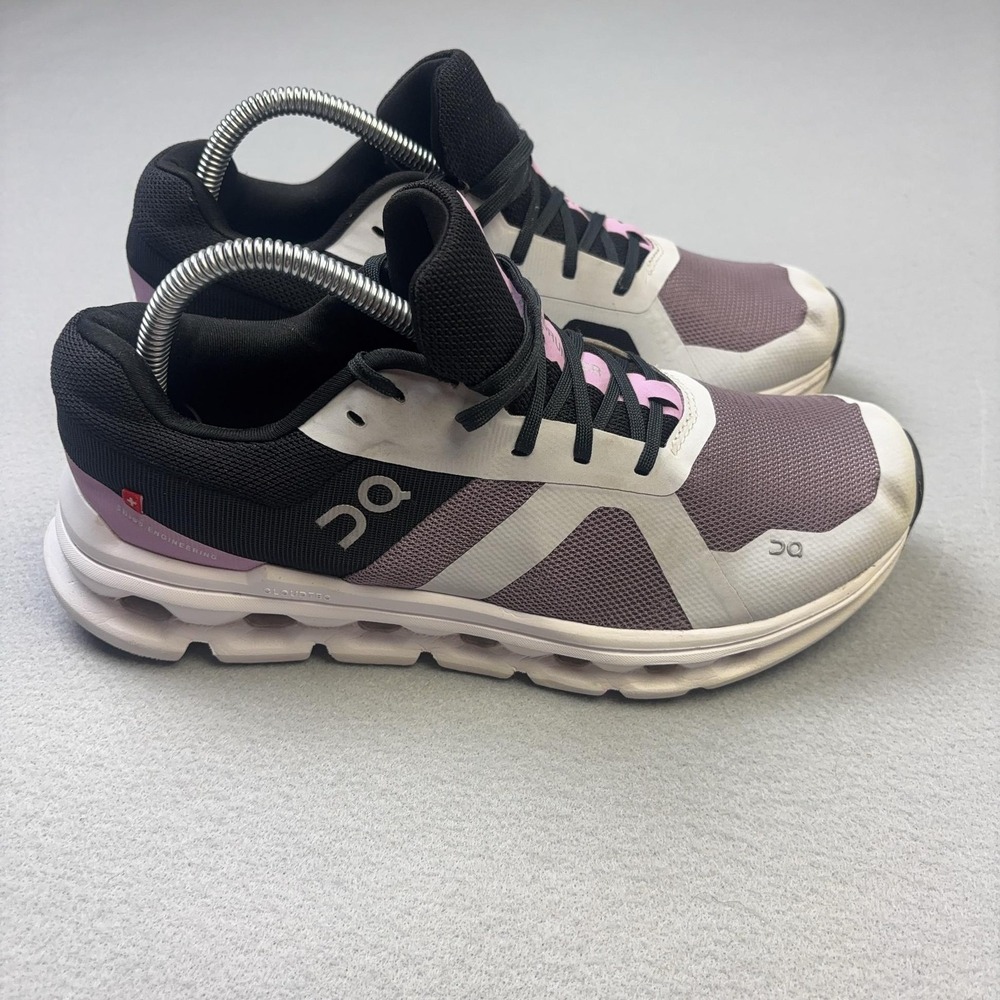 On Cloudrunner Shoes Womens Size 8.5 Purple CloudTec Running Sneakers Athletic